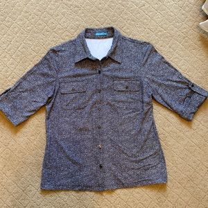 J. McLaughlin short sleeve button down